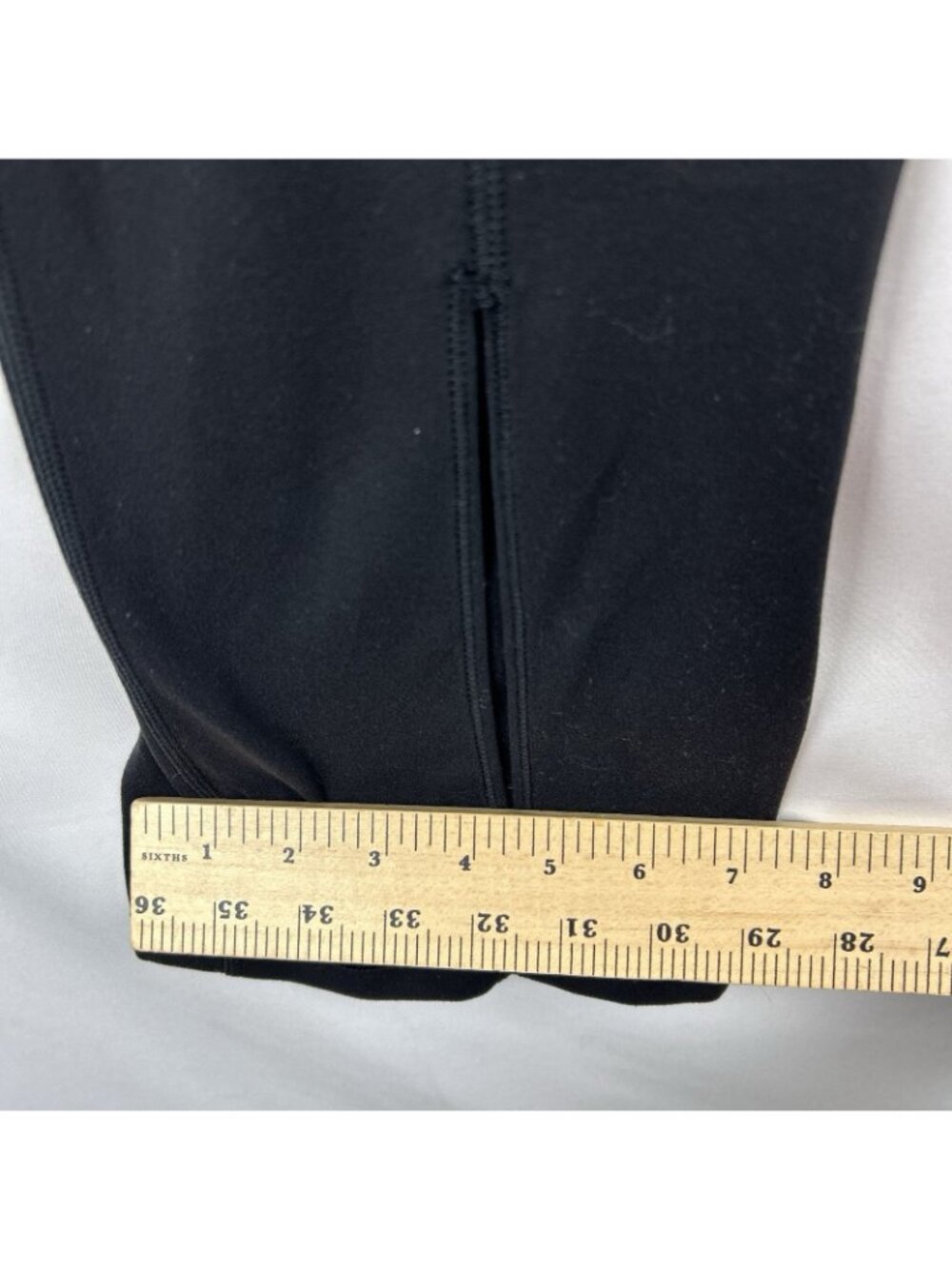 Aritzia TnAction Split Hi-Rise Long Flared Leggings Womens Size Small Black - Picture 6 of 16